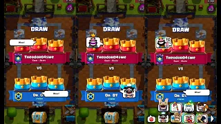 Clash Royale Best Match Ever !? Draft Challenge Funny Moments Best Deck Top Players Best Attack Ever