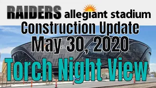 Las Vegas Raiders Allegiant Stadium Construction Update 05 30 2020