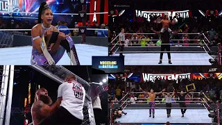 Wrestlemania 37 Night 1 Results- Bianca shocks World, Lashley destroy McIntyre, Bad Bunny Shocks |