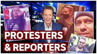 Reporters abused while independent media celebrated at protests | Media Watch