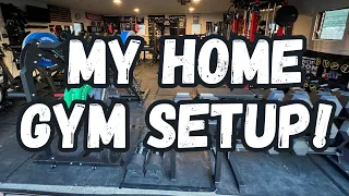 My EPIC Home Gym Set Up! Checkout what is NEW!