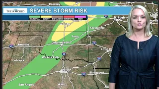 Overnight storms expected in Tulsa, Meteorologist Kirsten Lang has the forecast