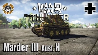 War Thunder: Marder III Ausf.H, German, Tier-2  Tank Destroyer