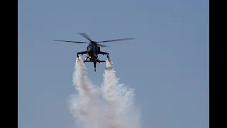 HAL Light Combat Helicopter Demo Flight Aero India 2019 Public day 1 PM