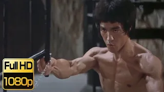 Bruce Lee defeats Khan's warriors in a difficult battle, but falls into a trap |  Enter The Dragon