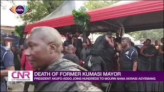 Nana Akufo-Addo joins hundreds to mourn former Kumasi mayor Nana Akwasi Agyeman | Citi Newsroom