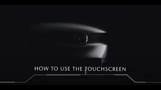 Mazda MX-30 | How to use the touchscreen