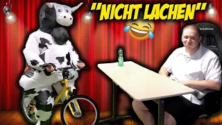 AUSHALTEN: NICHT LACHEN CHALLENGE | Jordan & Semih