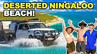 Y62 crosses SALTWATER creek! SECRET BEACH left us speechless... Ningaloo Coast to the Kimberley Pt 2