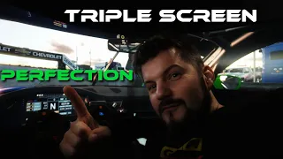 Realistic FOV Setup Tutorial In Iracing - Samsung G7 Triple Screen With Asus Free Bezel Kit