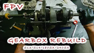 [Ep.25] - HOW TO FIX 5TH/REVERSE GEAR AND REBUILD | SR20 5-SPEED TRANSMISSION (S13/S14/180SX/240SX)