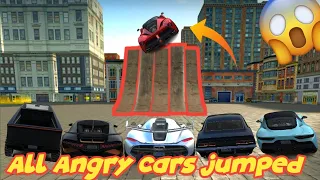 All Angry Cars Jumped 🔥|| Extreme Car Driving Simulator