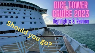 Dice Tower Cruise 2023 | Highlights & Review