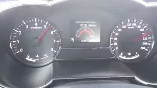 KIA OPTIMA 2.0 CVVL 6AT 0-210km/h acceleration