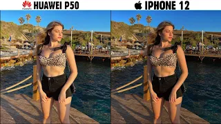 Huawei P50 VS iPhone 12 Camera Test | P50 is Amazing