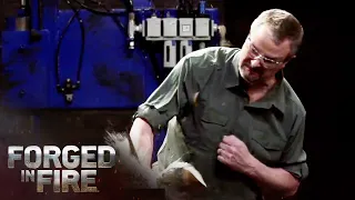 Forged in Fire: Master & Apprentice Forge Epic Meat Cleaver (Season 4)