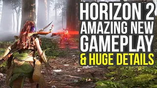 New Horizon Forbidden West Gameplay Reveals HUGE DETAILS (Horizon Zero Dawn 2)