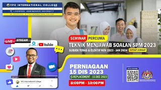 TEKNIK MENJAWAB SOALAN SPM 2023 : PERNIAGAAN