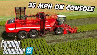 How To Fast Harvest Sugar Beets On Console | Farming Simulator 22