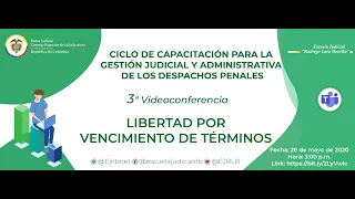 LIBERTAD POR VENCIMIENTO DE TÉRMINOS