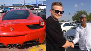Seltenen Sportwagen in Dubai gekauft