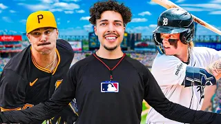 I Got Exclusive Access to MLB’s Next Stars! (ft. Max Clark & Paul Skenes)