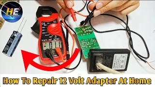 How To Repair 12 Volt Adapter | 12 Volt Adapter Repair | Charger Repair At Home | Harris Engineer