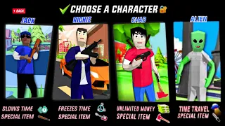FINALLY UNLOCK ALL CHARACTER IN DUDE THEFT WARS | Unlock Richie and Chad Full Mission Gameplay