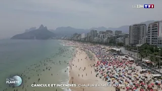 Près de 60 degrés ressentis à Rio : les Brésiliens confrontés à une chaleur extrême