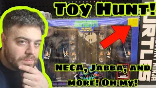 Toy Hunt: Clearance NECA TMNT!? Thrifted JABBA! Marvel Legends!