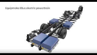 Electric bus powertrain from Equipmake