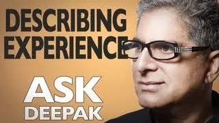 What are Qualia? Ask Deepak Chopra!