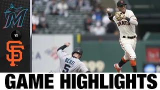 Marlins vs. Giants Game Highlights (4/25/21) | MLB Highlights