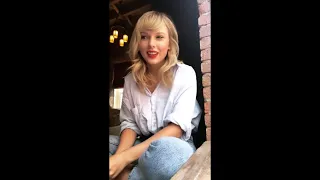 Taylor Swift - Lover announcement on Instagram live