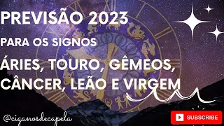 🍀💖 PREVISÃO 2023 PARA OS SIGNOS! PARTE 1!