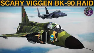 Vinamar Public Campaign: DAY 5 Viggen ToT BK-90 Raid | DCS WORLD