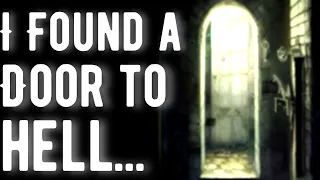 I Found a Door to HELL... - NoSleep Horror Stories w/ Rain & Thunder Sounds (Black Screen)