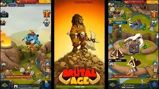 Brutal Age: Horde Invasion (EN) - First look. Prehistoric strategy (Android Strategy)