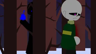 error 404(William) vs infected sans(Jacob) { a short fight }