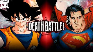 Goku vs Superman | DEATH BATTLE! sub español (Dragon Ball vs DC Comics)