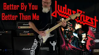 Guitar Cover // Judas Priest - "Better By You, Better Than Me" (with lyrics) // December 5, 2023