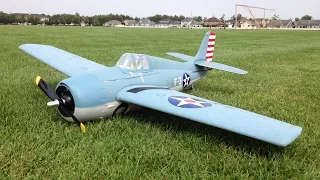 Parkzone F4F Wildcat WWII Warbird RC Plane BNF Parkflyer