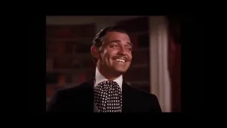 Rhett Butler and Scarlett O'Hara meet each other for the first time Gone with the wind 1939