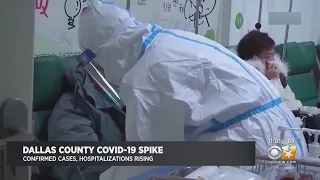 COVID-19 Cases Continue To Rise In Dallas