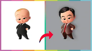 The Boss Baby Transformation Mr Bean !