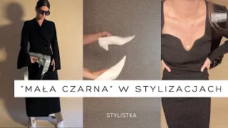 WIOSNA! „Mała Czarna”- Stylizacje z Modowym Twistem! Céline,  Ether, The Room Berlin, Toteme.