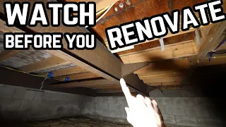 Watch This Before You Renovate a Mobile Home - Weight and Structure