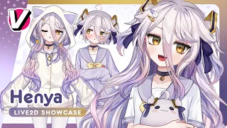 【Live2D】Vshojo Henya Winter Sailor outfit showcase