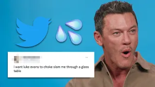 Luke Evans Reads Thirst Tweets