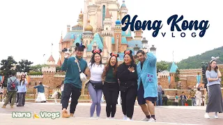 Nana 🍌 Vlogs | Hong Kong 2024 | Disneyland Hotel, Disneyland 🎢, Buffet Breakfast 🧇, Shopping 🛍️
